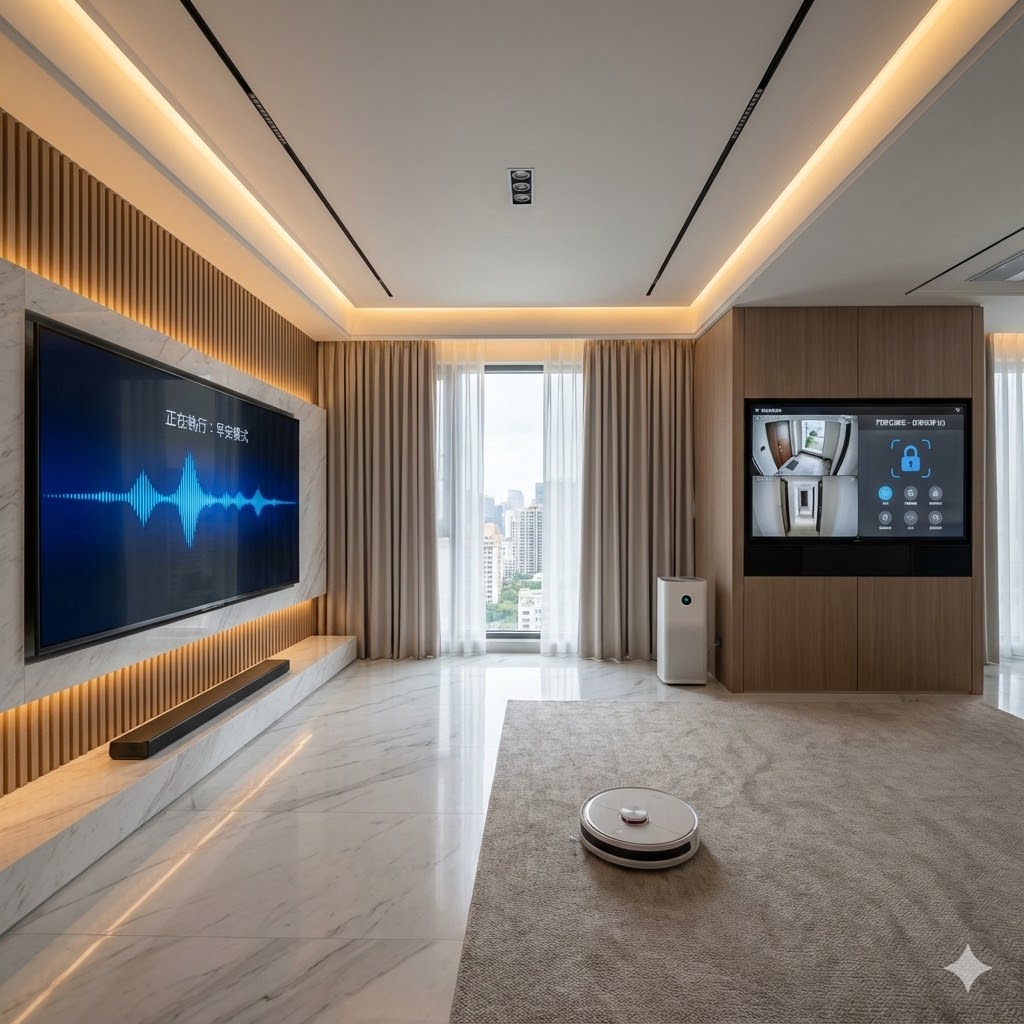 智慧建築系統整合（弱電、監控、門禁、能源管理等）